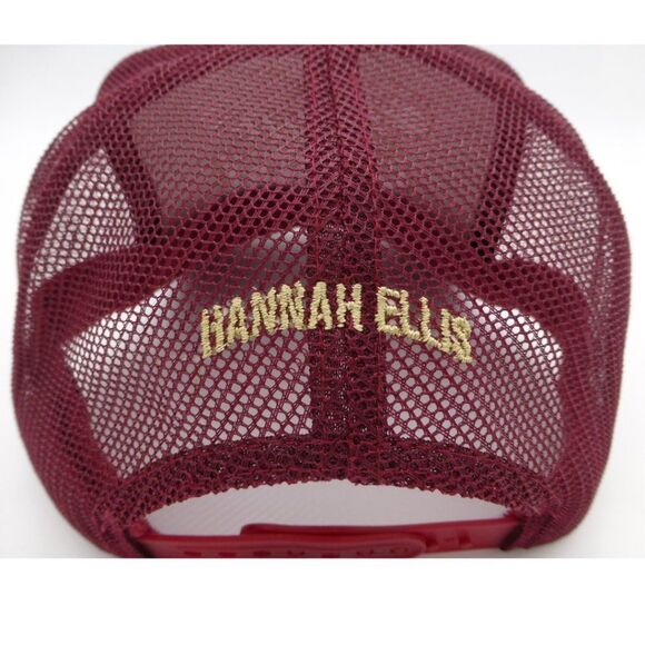 Wine Country Hannah Ellis Foam Front Snap Back Trucker Hat - Picture 5 of 12